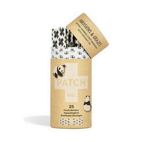 Patch, Coconut Oil Kids Bamboo Adhesive Bandages, 25 Count