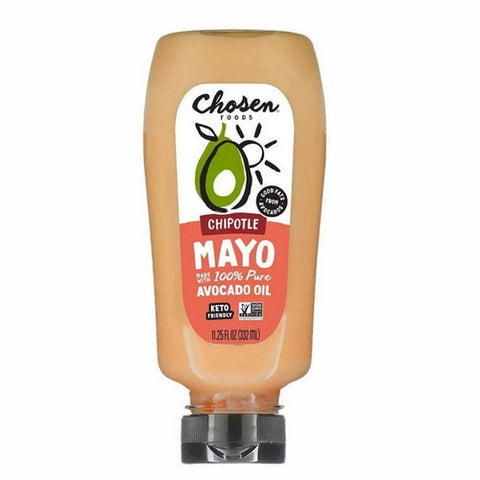 Chosen Foods, Chipotle Avocado Oil Mayo Squeeze, 11.25 Oz