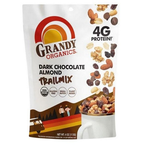 Grandy Oats, Dark Chocolate Almond Trail Mix, 4 Oz