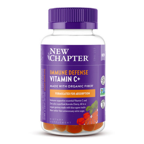New Chapter, Immune Defense Vitamin C Gummy, 60 Count