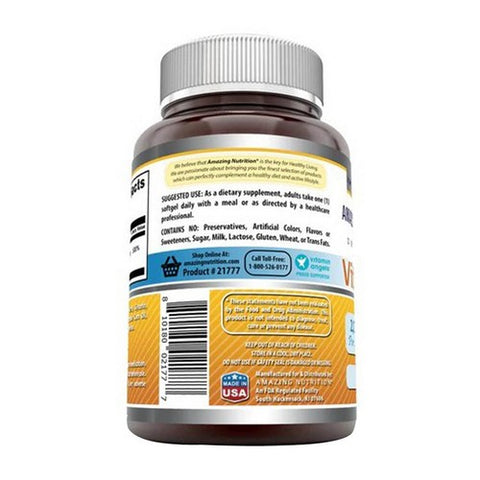 Amazing Nutrition, Amazing Formulas Vitamin D3, 2,000 IU, 240 Softgels