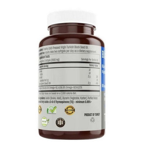 Talya, Black Seed Oil, 90 Softgels