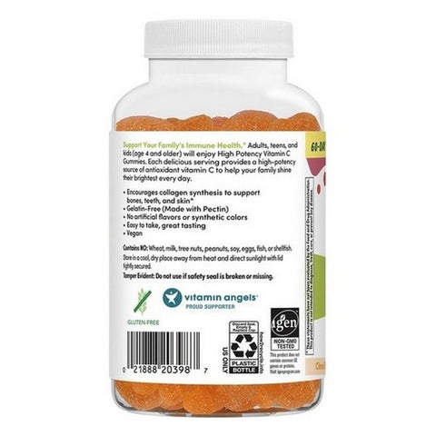 Rainbow Light, Vitamin C High Potency Gummies Citrus, 60 Count