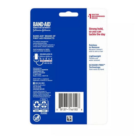 Band-Aid, Tough Wrap 2 Innx 90 In, 1 Count