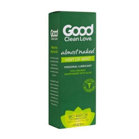 Good Clean Love, Personal Lubricant Almost Naked Organic Hint of Mint, 1.69 Oz
