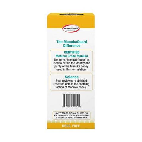 Manuka Guard, Kids Daytime Cough & Throat Syrup, 4 Oz