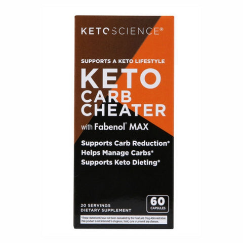 Keto Science, Keto Carb Cheater, 60 Capsules