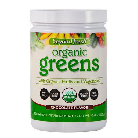 Beyond Fresh, Organic Greens Chocolate, 10.58 Oz