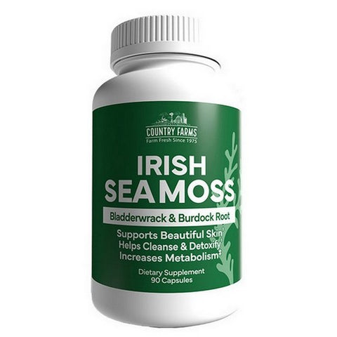 Country Farms, Irish Sea Moss, 90 Capsules