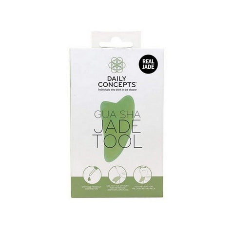 Daily Concepts, Gua Sha Jade Facial Tool, 1 Count