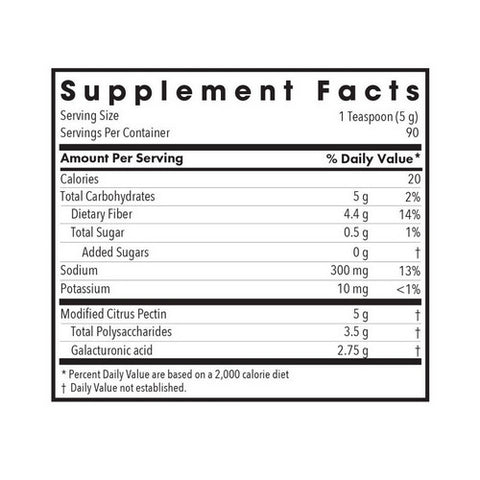 Nutricology/ Allergy Research Group, Modified Citrus Pectin Powder, 454 Grams
