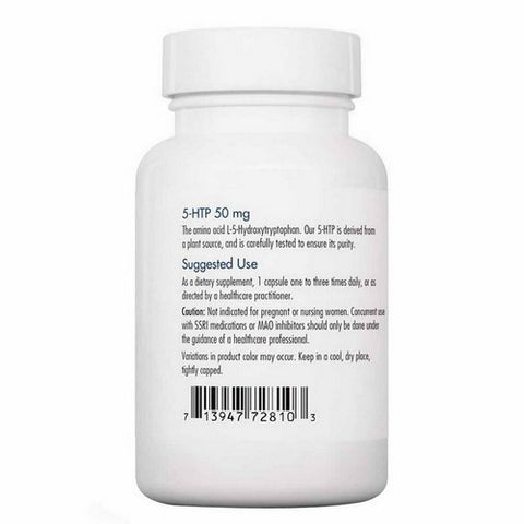 Nutricology/ Allergy Research Group, 5-HTP L-5-Hydroxytryptophan, 50 Mg, 150 Veg Caps