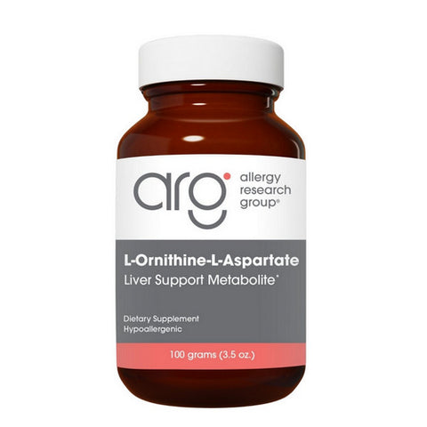 Nutricology/ Allergy Research Group, L-Ornithine-L-Aspartate Liver Support Metabolite, 100 Grams