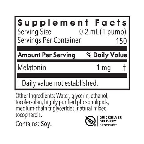 Nutricology/ Allergy Research Group, Liposomal Melatonin, 30 Ml