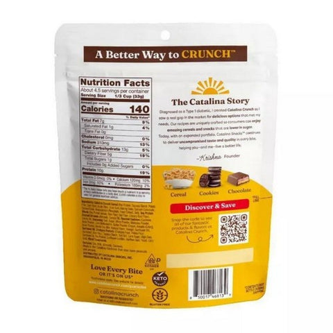 Catalina Crunch, Keto Friendly Snack Traditional Crunch Mix, 5.25 Oz