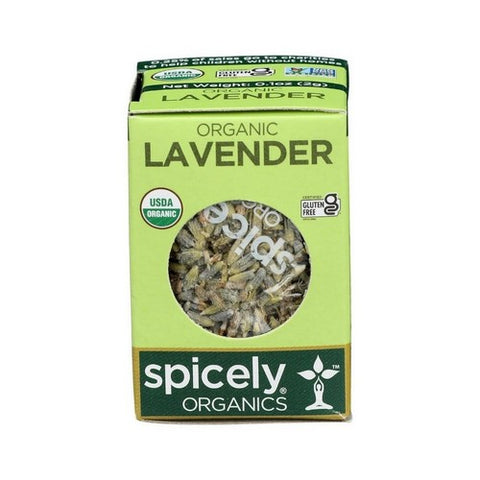 Spicely Organics, Organic Lavender, 0.1 Oz