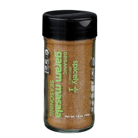 Spicely Organics, Organic Garam Masala Seasoning, 1.6 Oz (Case Of 3)