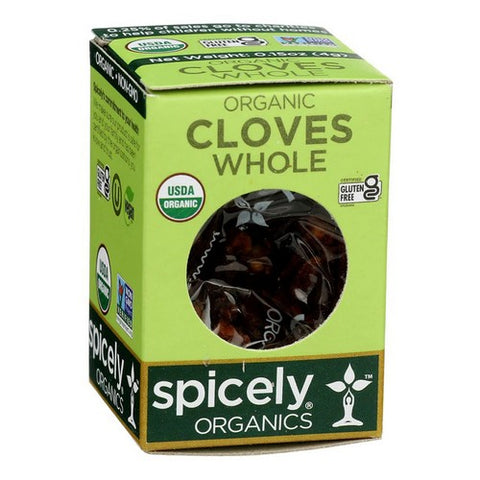 Spicely Organics, Organic Whole Clove, 0.15 Oz (Case Of 6)