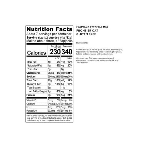 Kodiak Cakes, Flapjack And Waffle Mix Frontier Oat, 16 Oz (Case Of 6)