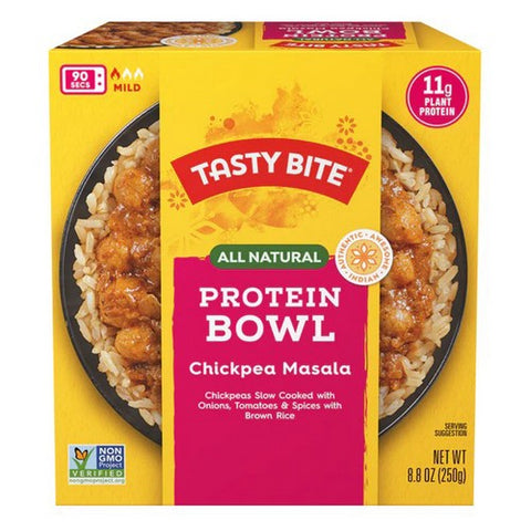 Tasty Bite, Indian Style Chickpea And Rice Bowl, 8.8 Oz (Case Of 6)