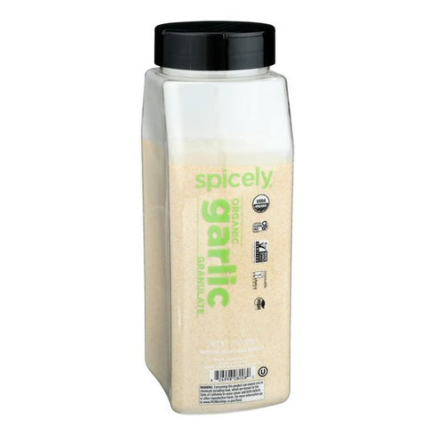 Spicely Organics, Organic Garlic Granulates, 21 Oz (Case Of 2)