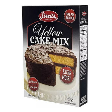 Streits, Yellow Cake Mix Extra Moist, 12 Oz (Case Of 12)