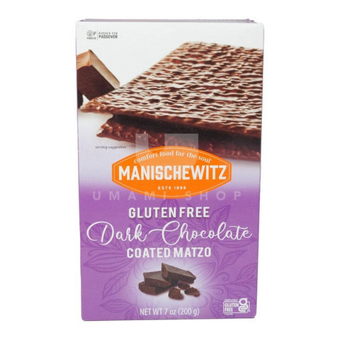 Manischewitz, Dark Chocolate Matzo Covered, 7 Oz (Case Of 12)