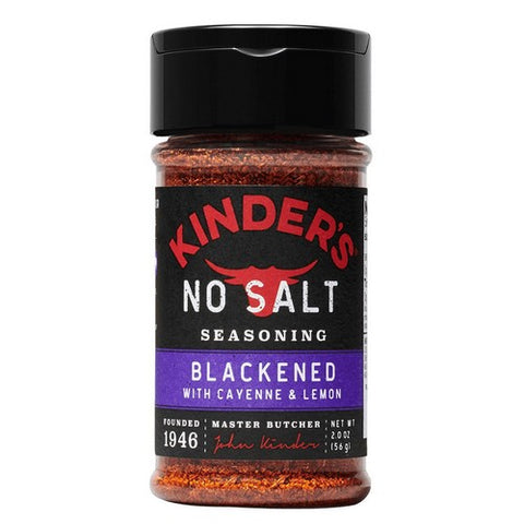 Kinders, Seasoning Blackened With Cayenne And Lemon, 2 Oz (Case Of 8)