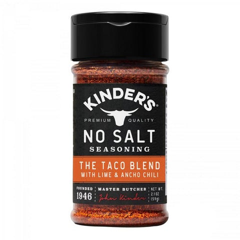 Kinders, Spice Taco Lime Ancho Chili, 2.1 Oz (Case Of 8)