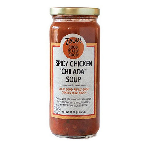 Zoup Good Really, Spicy Chicken Chilada Soup, 16 Oz (Case Of 6)