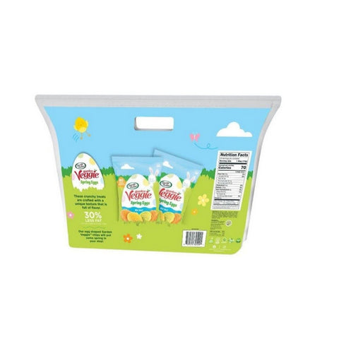 Sensible Portions, Garden Veggie Chips Spring Easter Eggs Sea Salt, 6 Oz (Case Of 12)