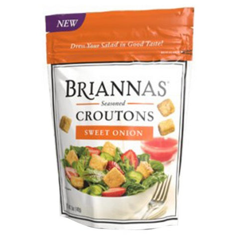 Briannas, Croutons Sweet Onion, 5 Oz (Case Of 6)