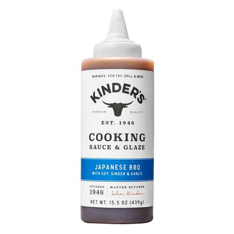 Kinders, Japanese BBQ Cooking Sauce And Glaze, 15.5 Oz (Case Of 6)