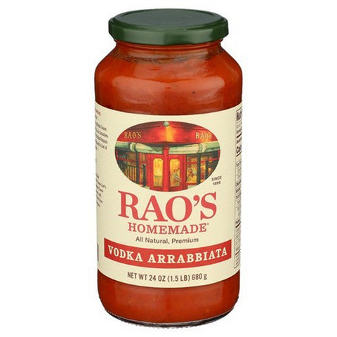 Rao's, Sauce Vodka Arrabbiata, 24 Oz (Case Of 12)