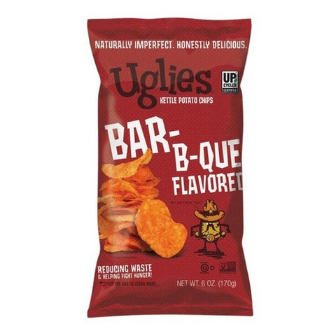 Uglies, Kettle Barbecue Potato Chips, 6 Oz(Case Of 12)