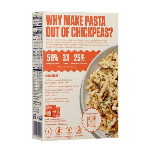 Banza, Pasta Chickpea Gemelli, 8 Oz(Case Of 6)