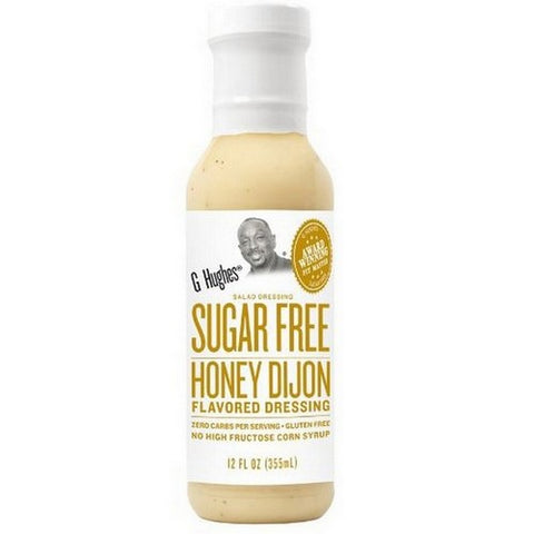 G Hughes, Honey Dijon Dressing Sugar Free, 12 Oz(Case Of 6)
