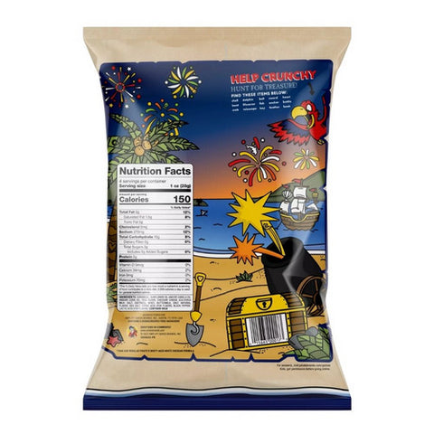 Pirate Brands, Cheddar Blast Rice And Corn Puffs, 4 Oz(Case Of 12)