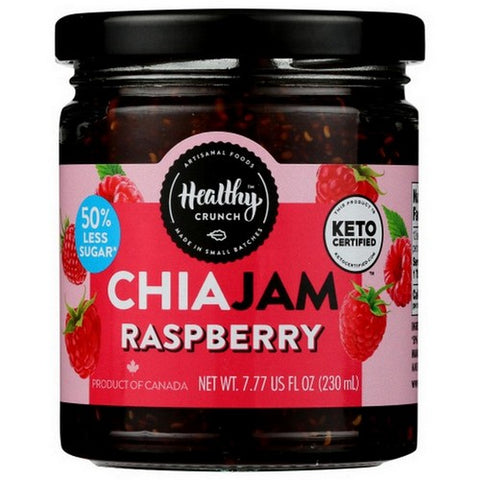 Healthy Crunch, Chia Jam Raspberry, 7.77 Oz(Case Of 6)