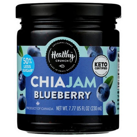 Healthy Crunch, Chia Jam Blueberry, 7.77 Oz(Case Of 6)