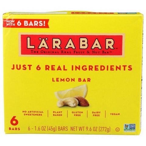 Larabar, Lemon Bar, 9.6 Oz(Case Of 8)