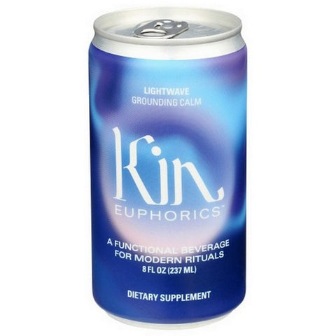 Kin Euphorics, Lightwave Calm Mood, 8 Oz(Case Of 24)