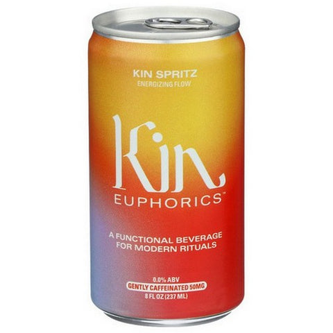 Kin Euphorics, Spritz Energy Mood, 8 Oz(Case Of 24)