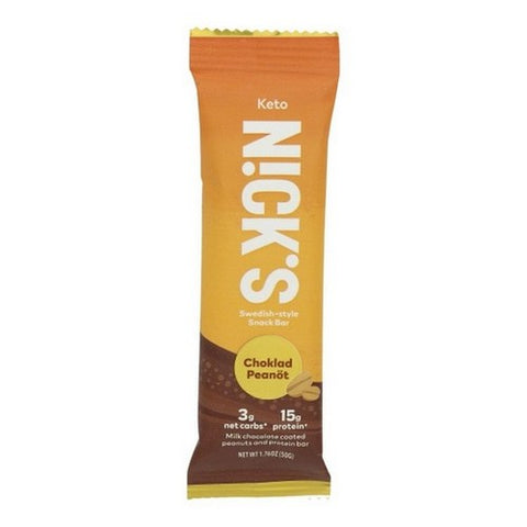 Aceso, Choklad Peanut Protein Bar, 1.76 Oz(Case Of 12)