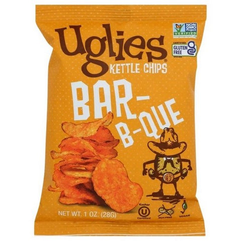 Uglies, BBQ Potato Chips, 1 Oz(Case Of 32)