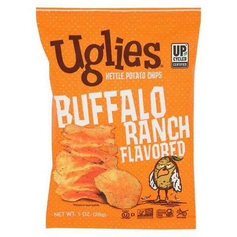 Uglies, Organic Buffalo Ranch Chips, 1 Oz(Case Of 32)
