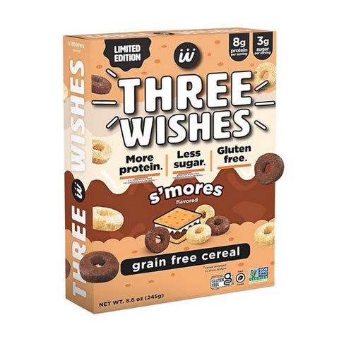Three Wishes, Cereal Smores Grain Free, 8.6 Oz(Case Of 18)