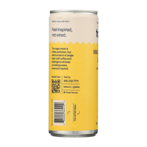 Taika, Macadamia Latte Roasted Coffee, 8 Oz (Case Of 12)