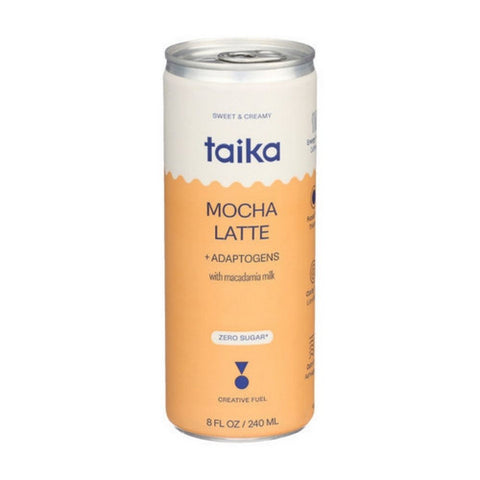 Taika, Mocha Latte Coffee, 8 Oz (Case Of 12)