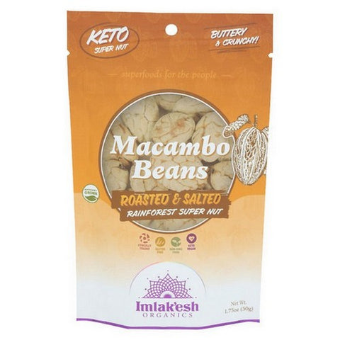 Imlakesh Organics, Macambo Beans Roasted And Salted, 1.75 Oz (Case Of 8)
